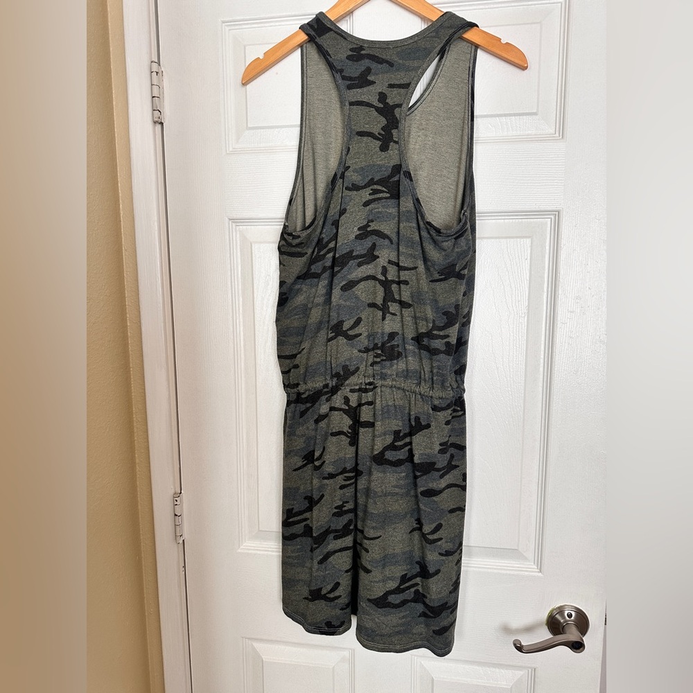 Sundry Camo Sleeveless Tank Mini Dress - Picture 7 of 10